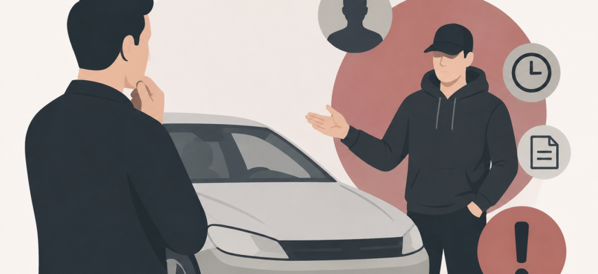 Какие признаки недобросовестного покупателя автомобиля должны насторожить продавца