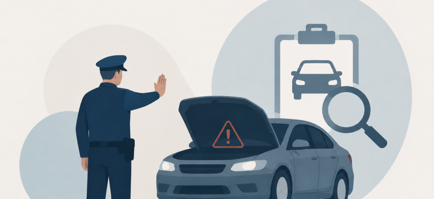 Задержание автомобиля при подозрении на неисправность: какие основания учитываются